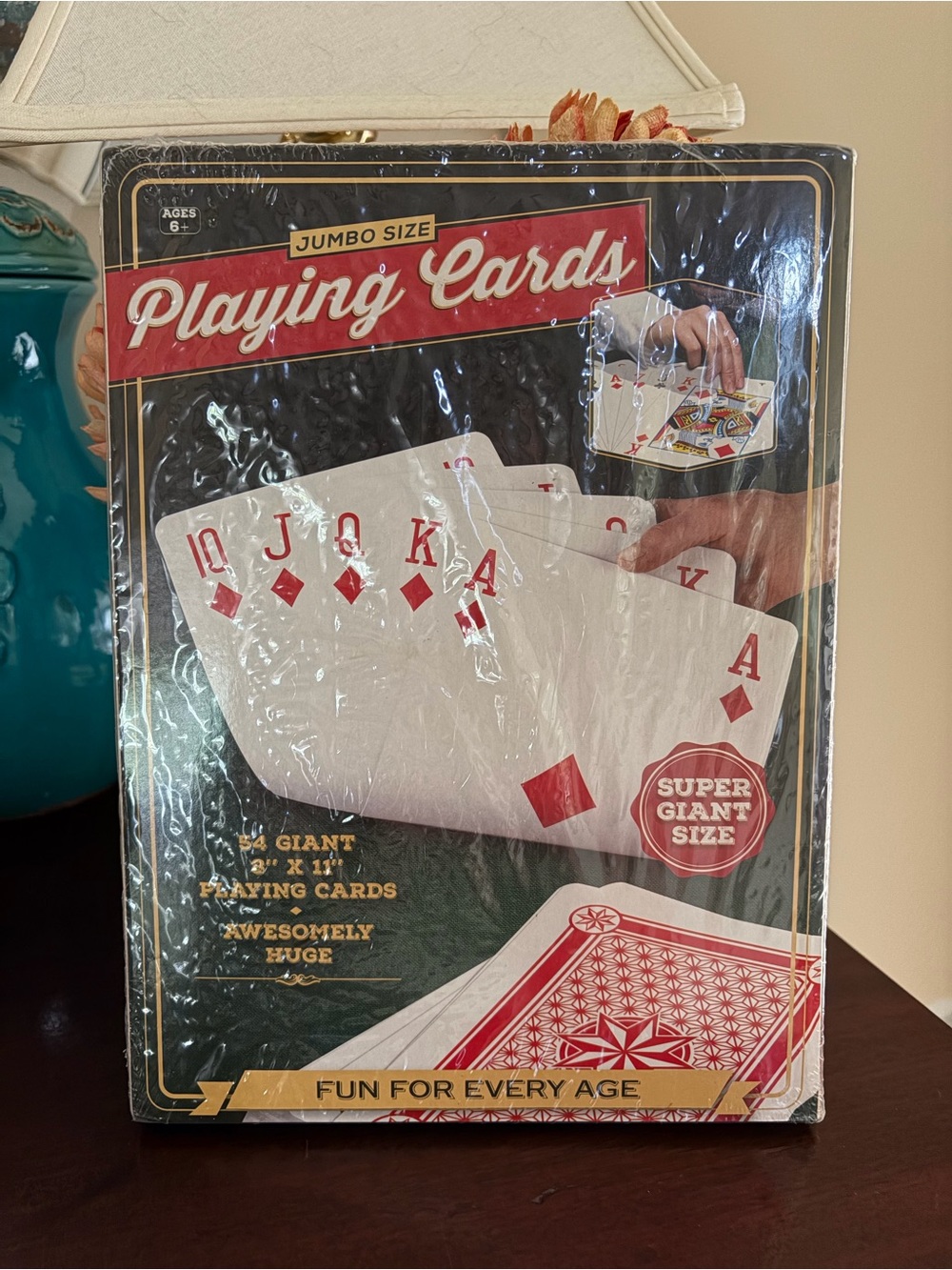 New Jumbo Sized Playing Cards